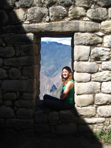 Hanging out in an Inca window